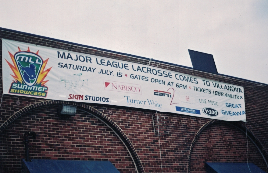 League Lacrosse Banner