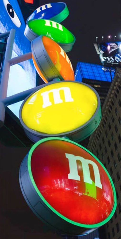 M & M