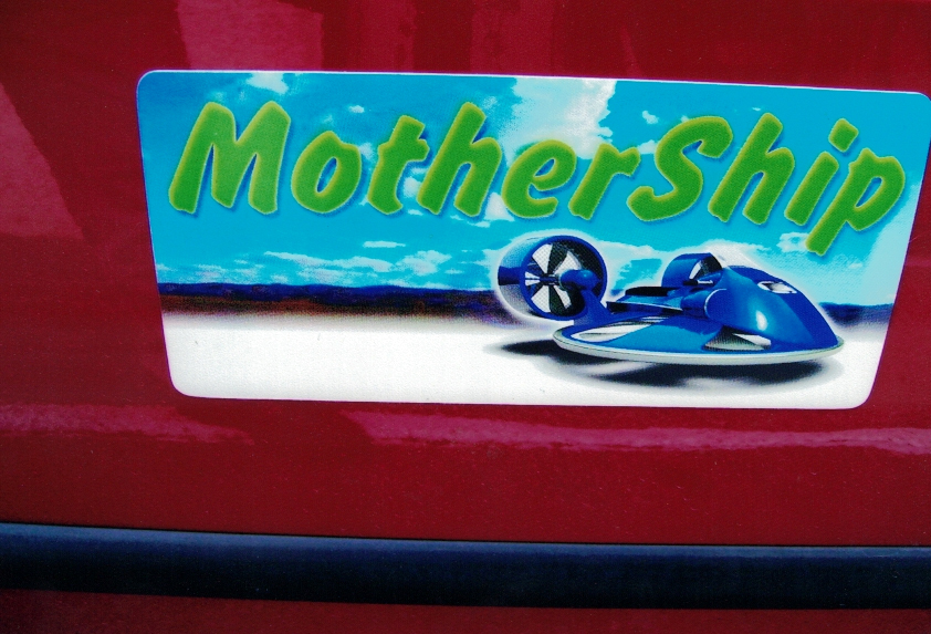 MotherShip on vehicle