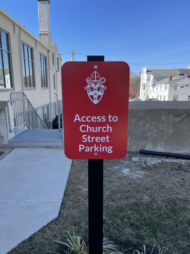 Episcopal Diocese Pole Sign