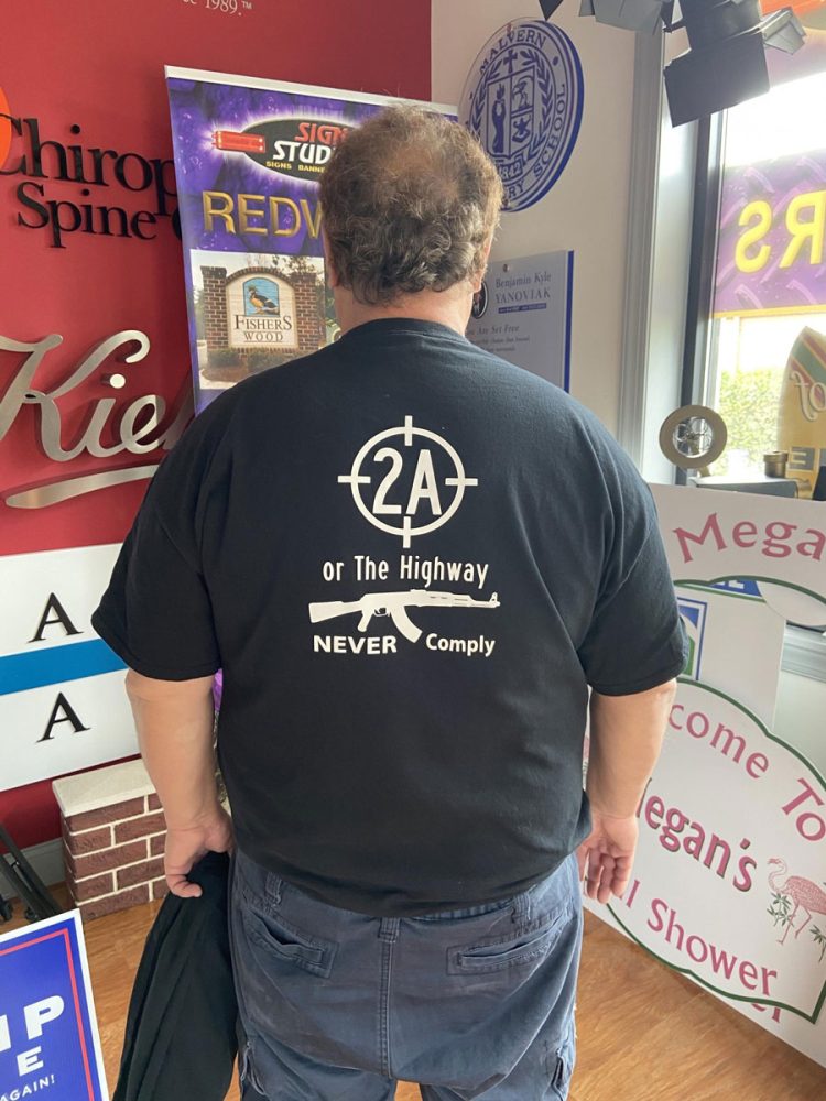 2A or the Highway Shirt Back