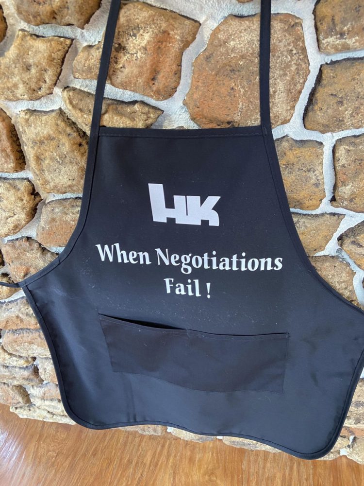 HK When Negotiations Fail Apron
