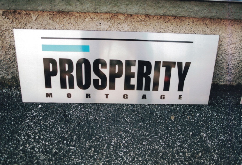 Prosperity Aluminum closeup