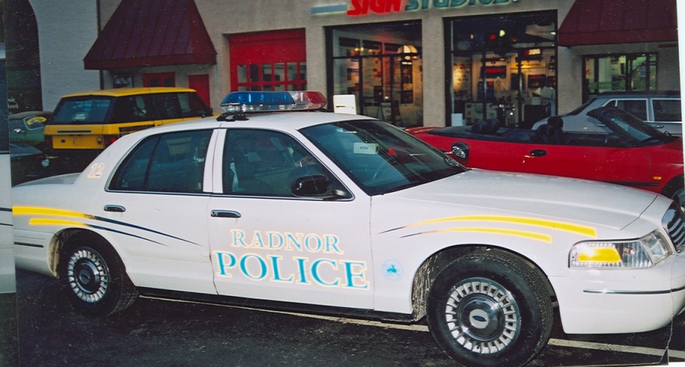 Radnor Police Car