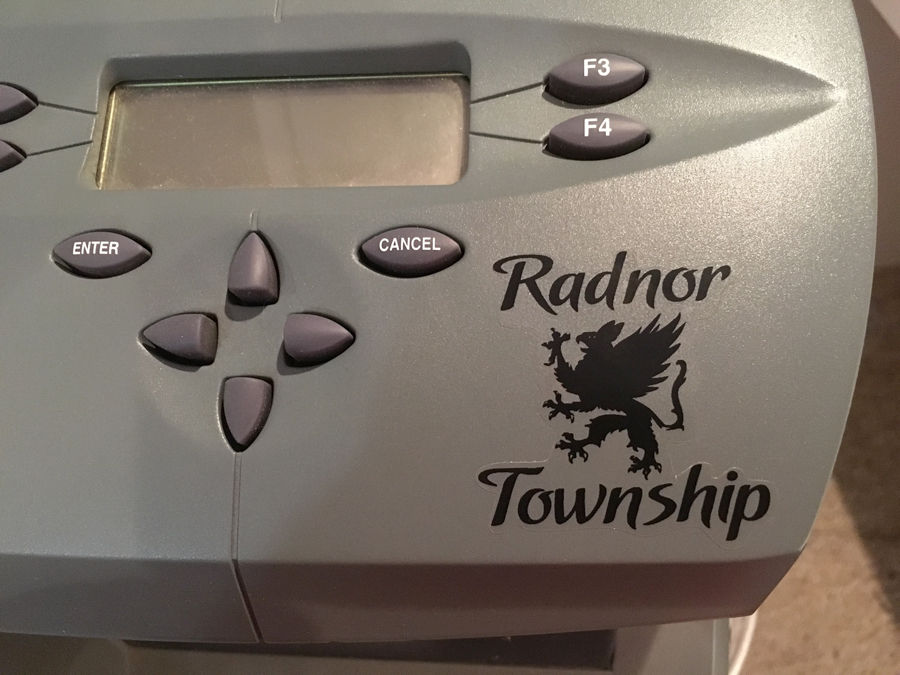 Radnor Township decal