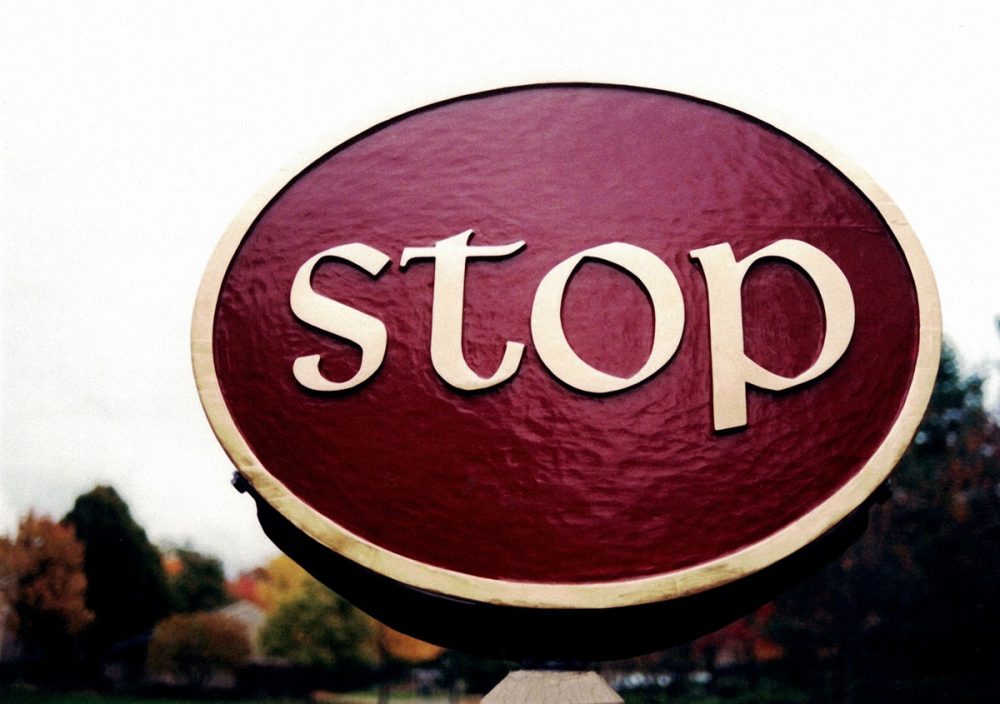 STOP Sign Sugar Knoll 