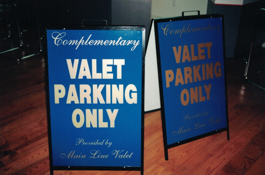 Valet Parking Only
