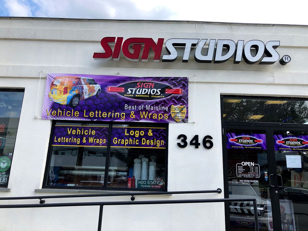 Sign Studios Vehicle Lettering