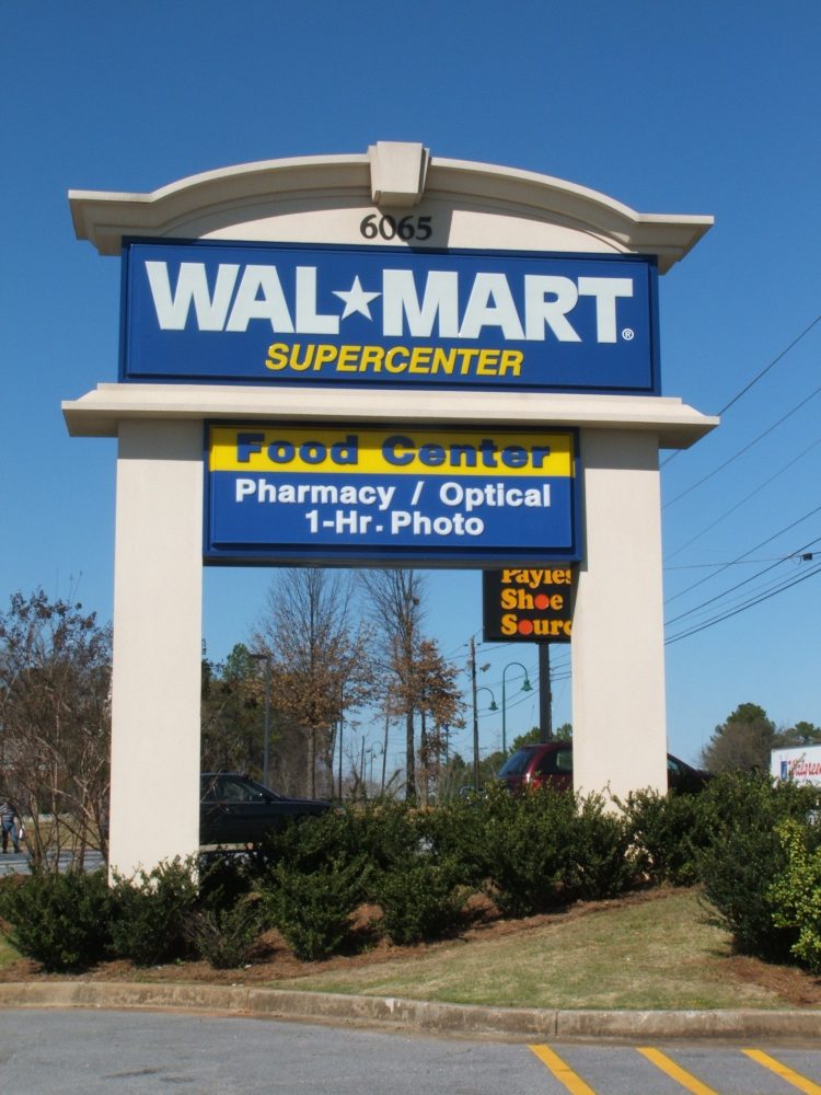 Walmart Pylon