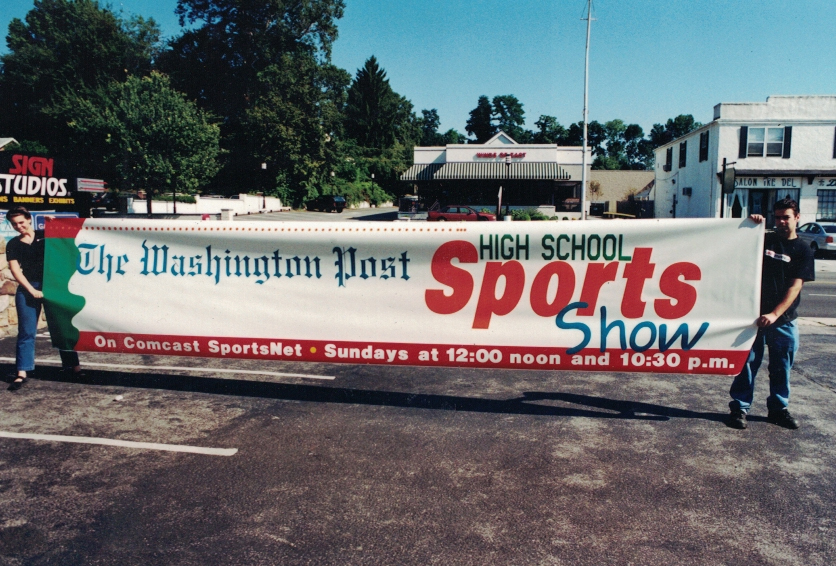 Washington Post High School Sports Show Banner