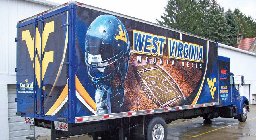 West Virginia wrap