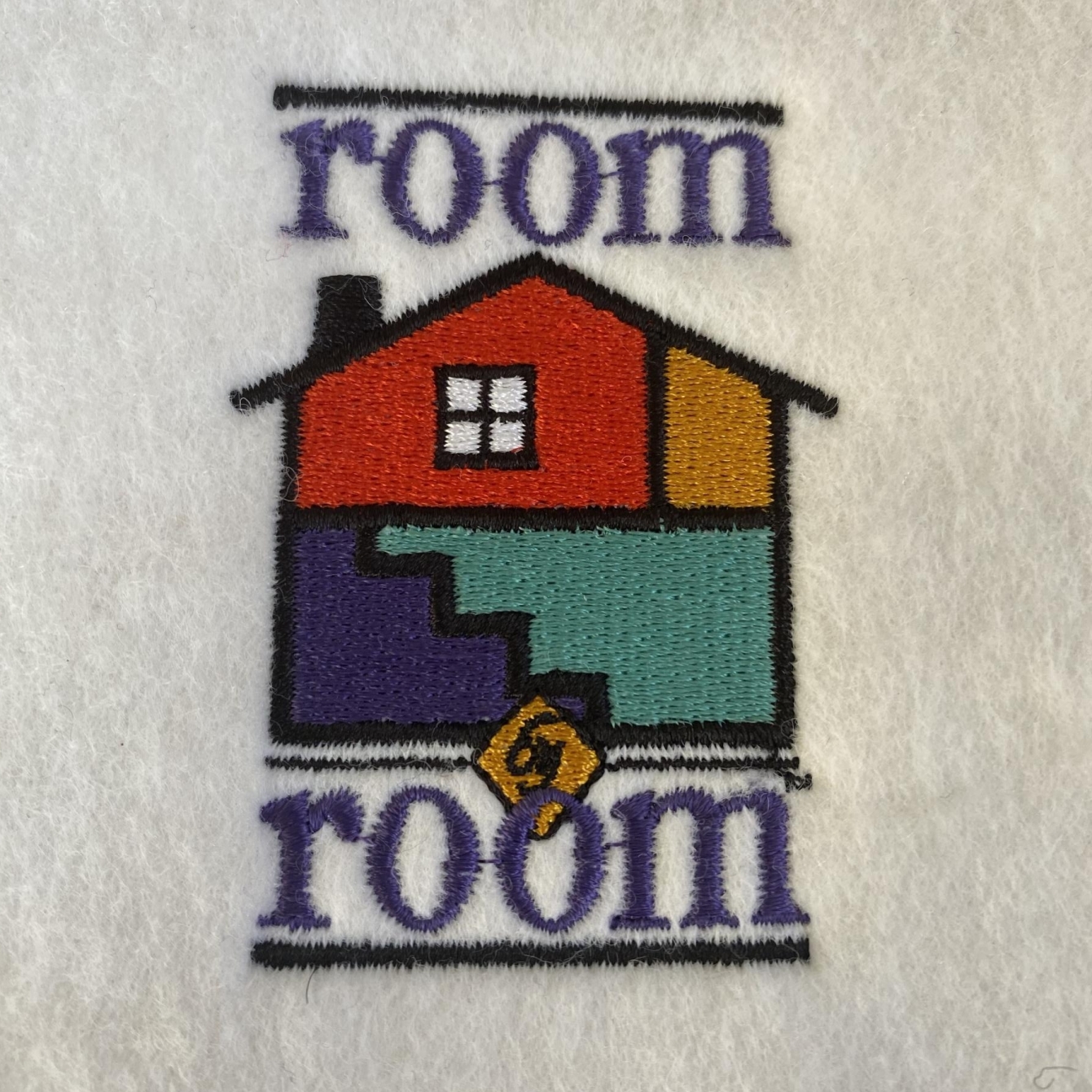Room by Room Embroidered Patch