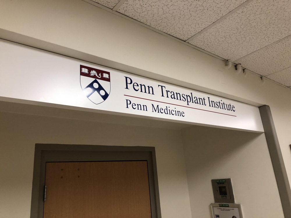 Penn Transplant Institute closeup