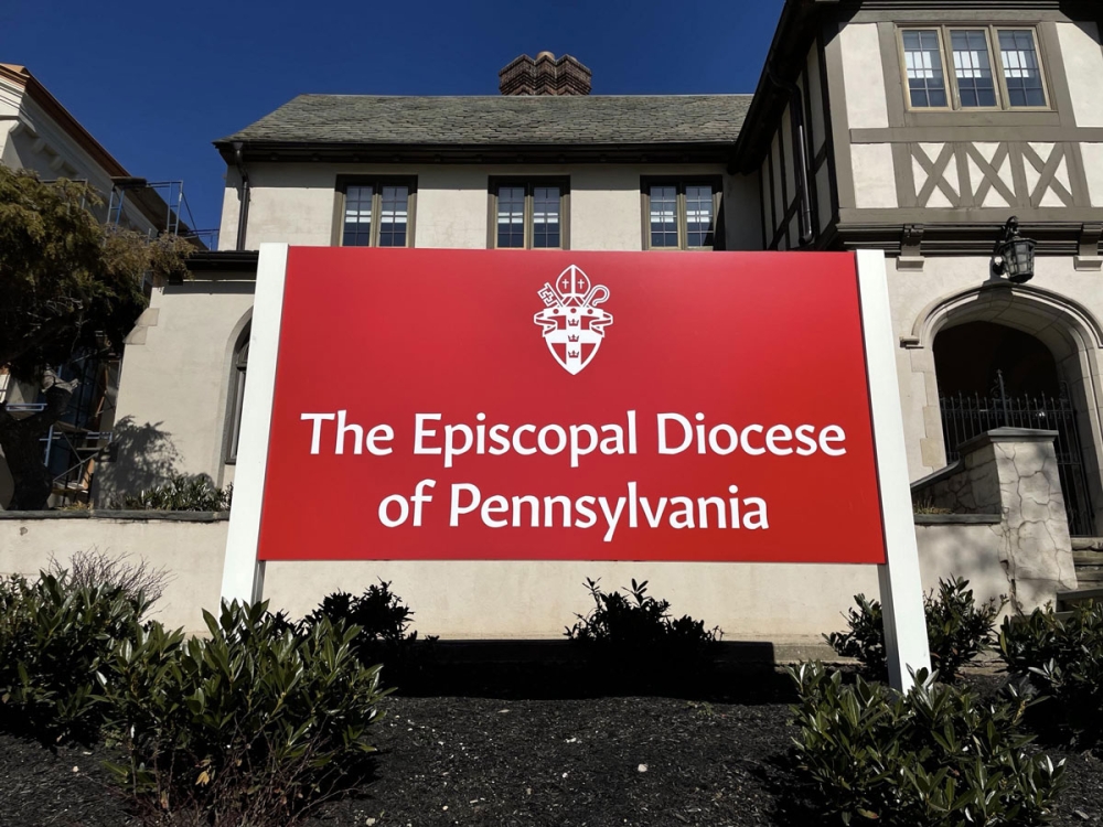 Episcopal Diocese Front Sign