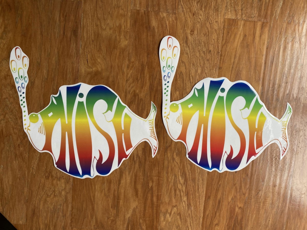 Large Phish Decals