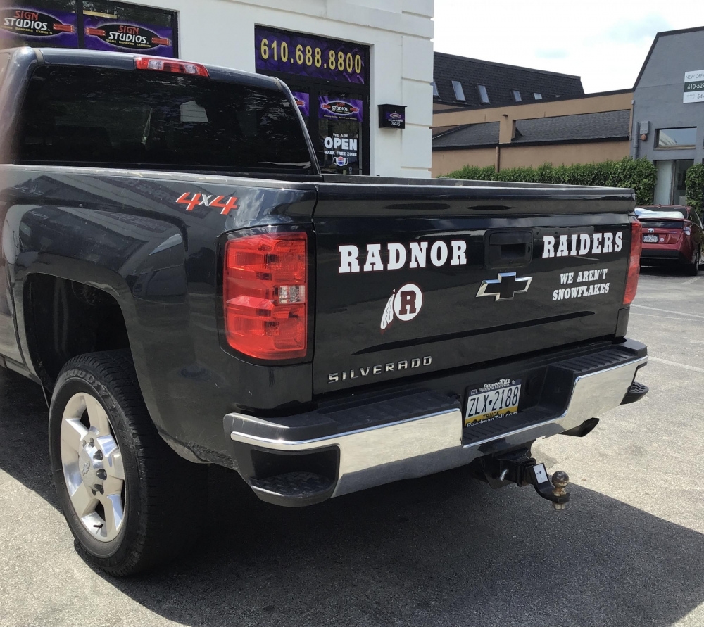 Radnor Raiders Truck Rear