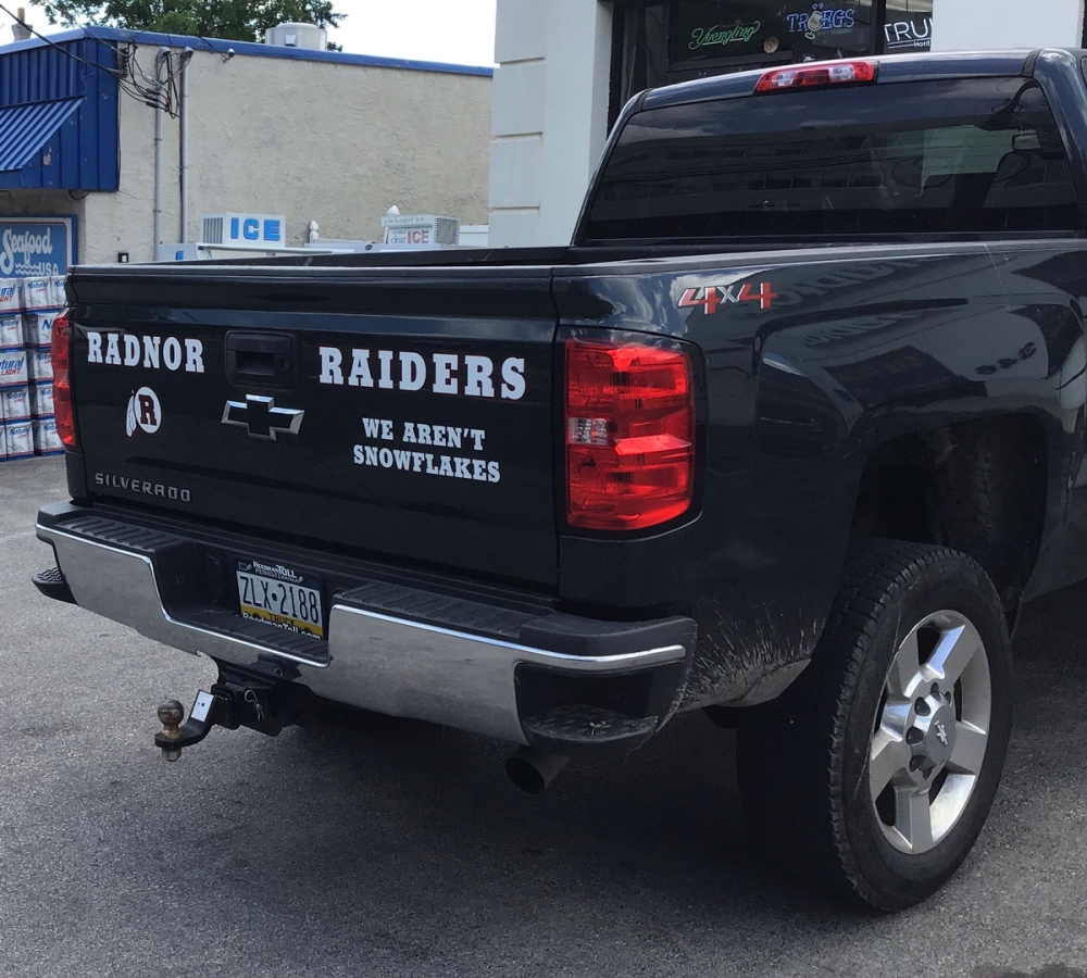 Radnor Raiders Truck Rear