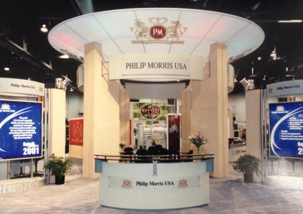 Philip Morris USA Tradeshow Booth