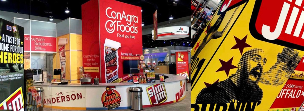 Conagra Food Tradeshow Booth