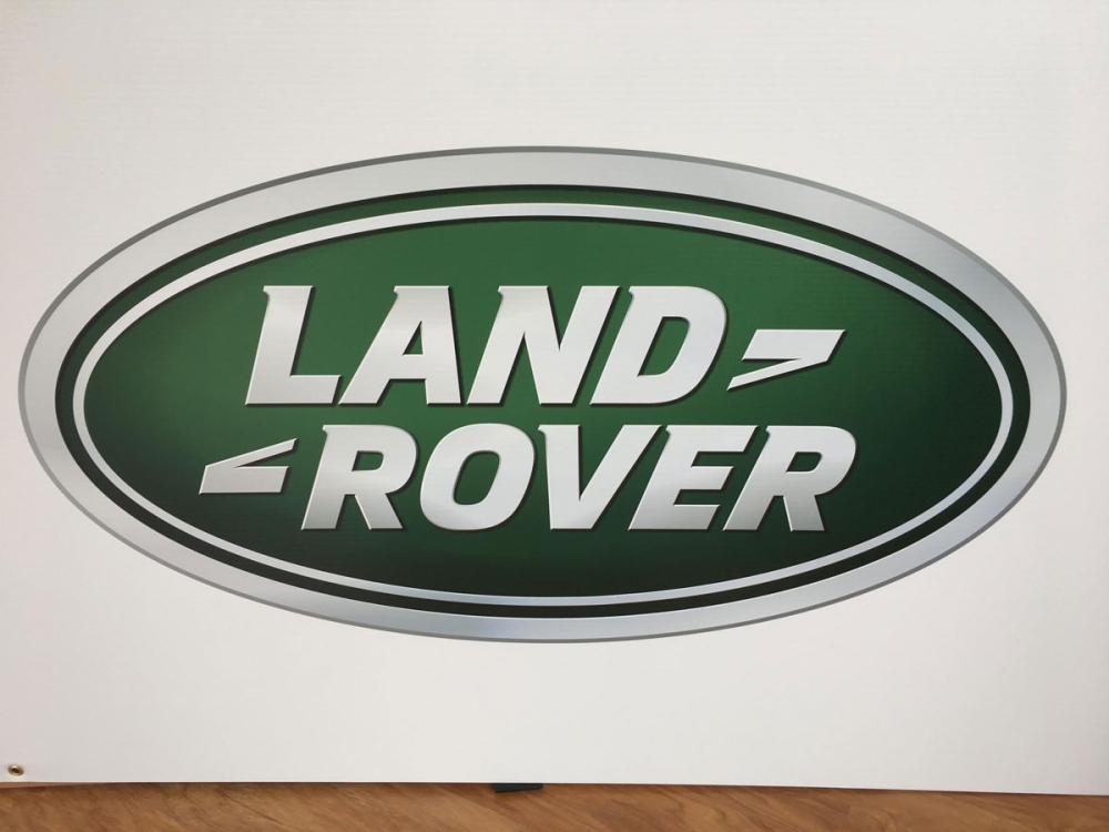 Landrover Logo closeup