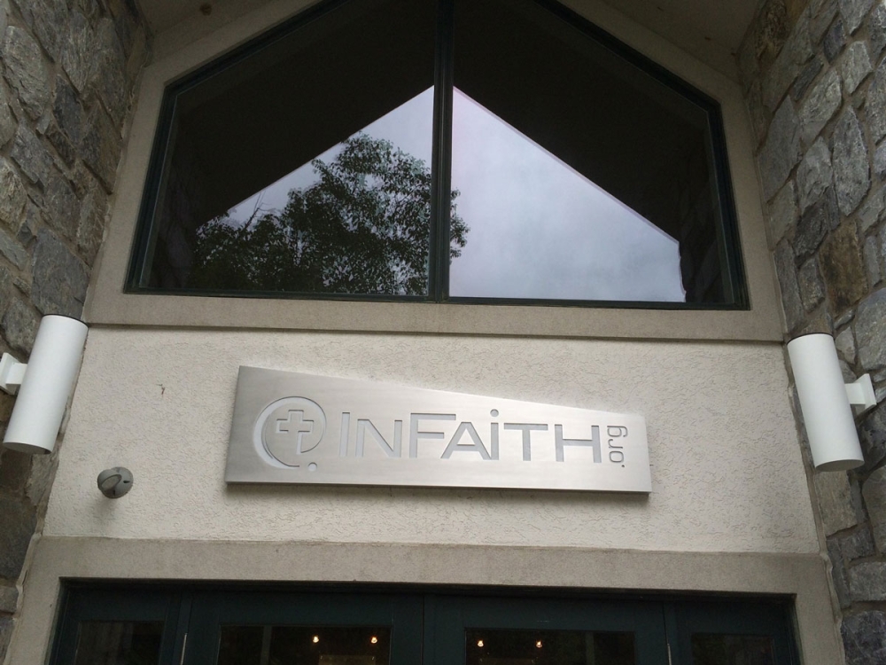 InFaith Aluminum Sign