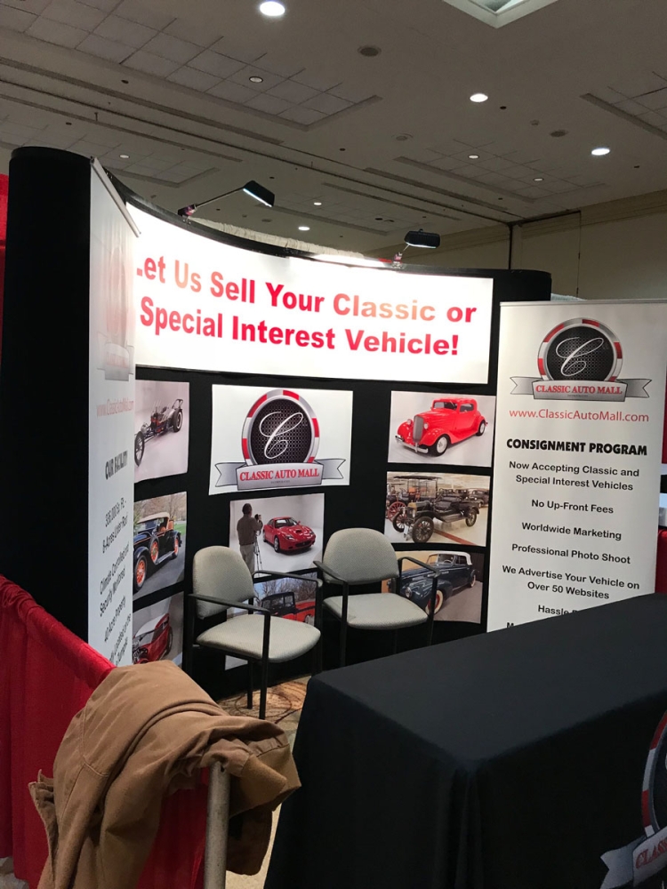 Classic Auto Mall Tradeshow Booth