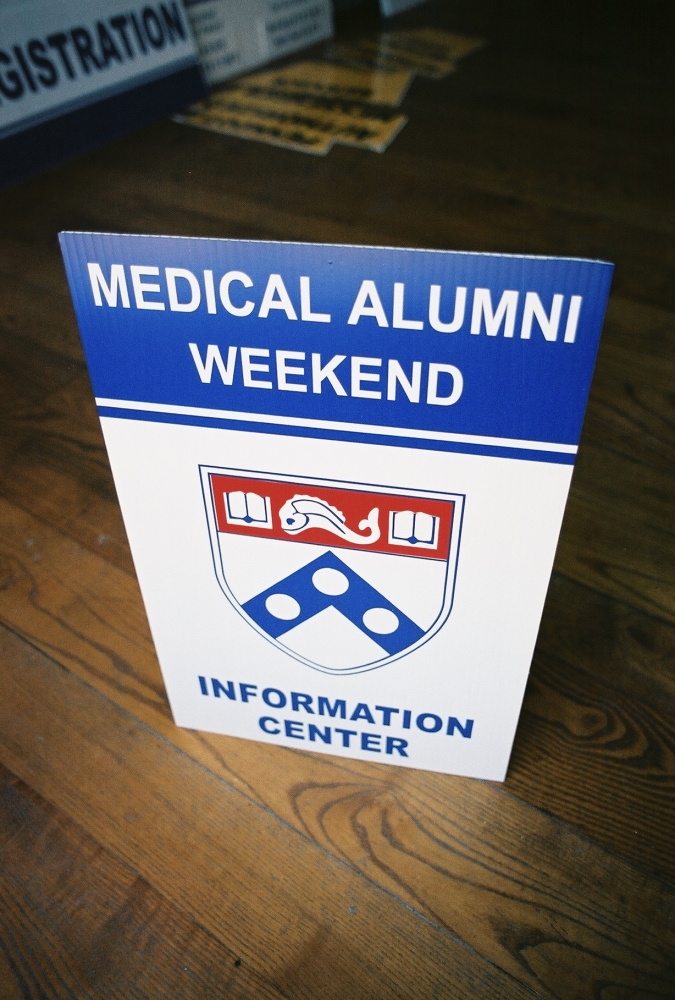 University of Penn School of Medicine Corro Sign