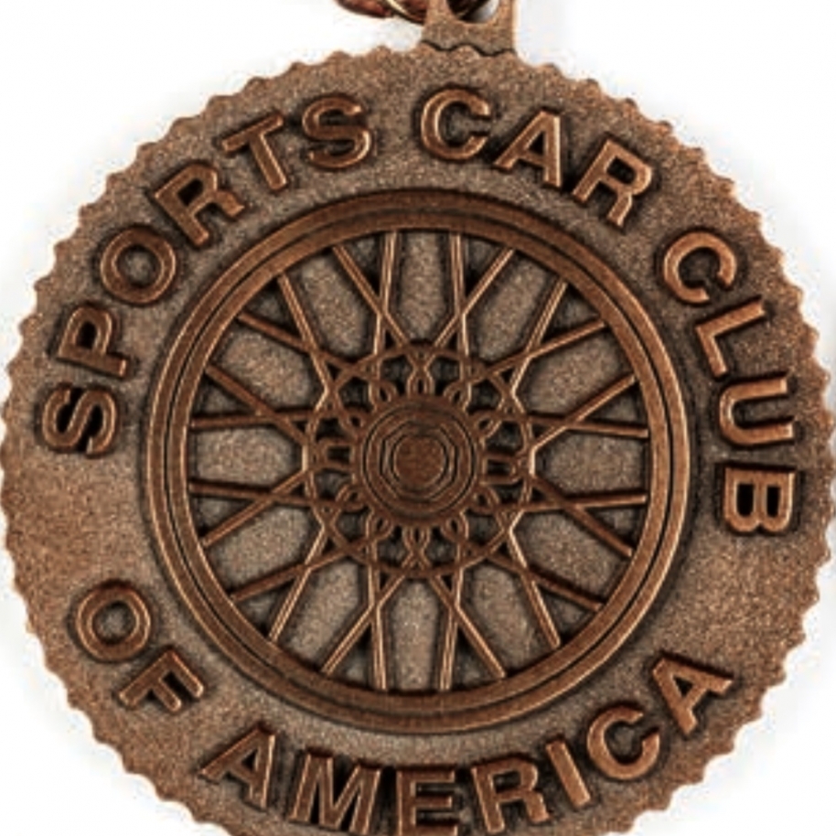 Sports Car Club of America Brass