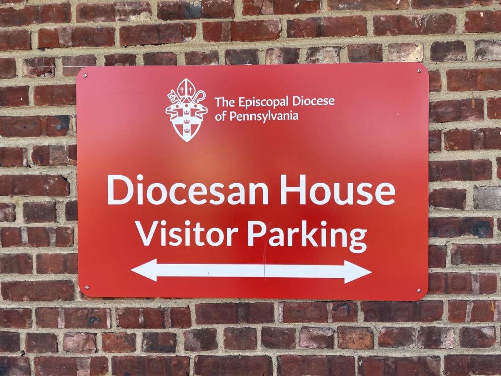 Episcopal Diocese Wall Sign