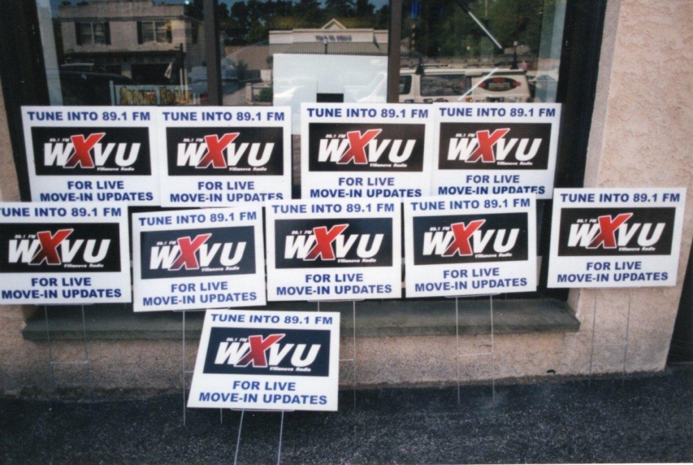 WXVU Site Signs