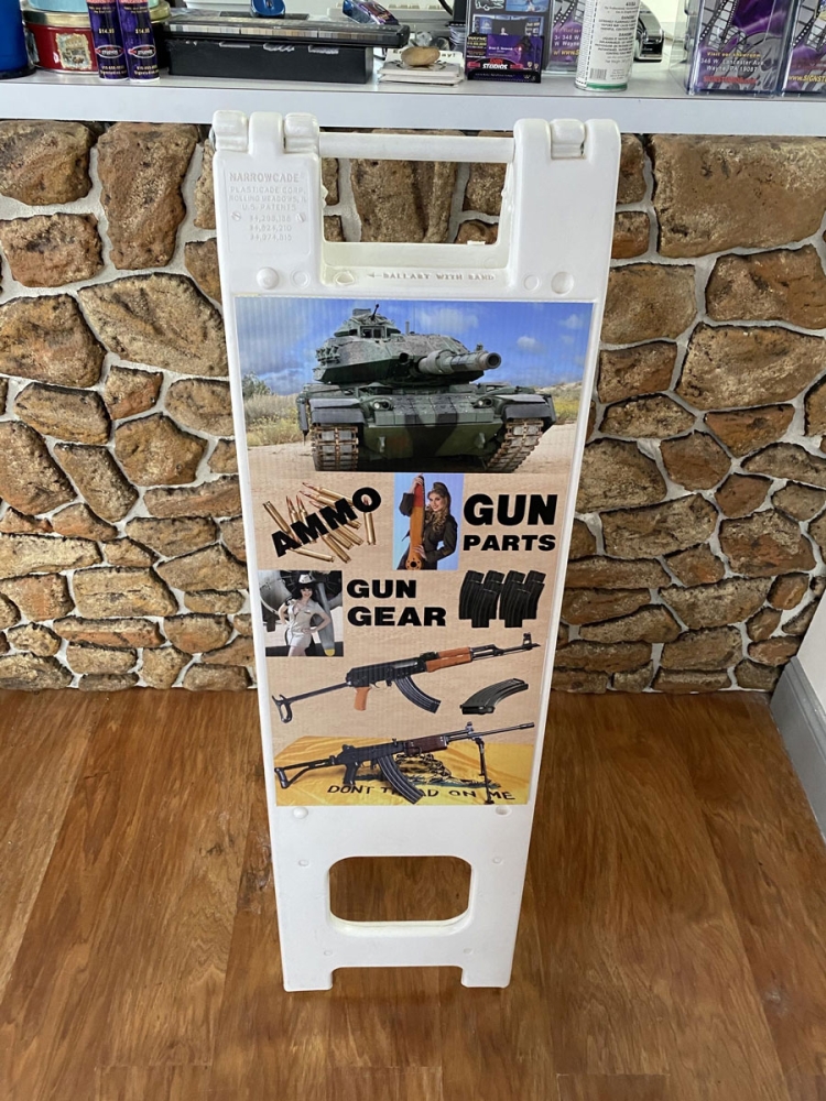 Gun Show A-Frame