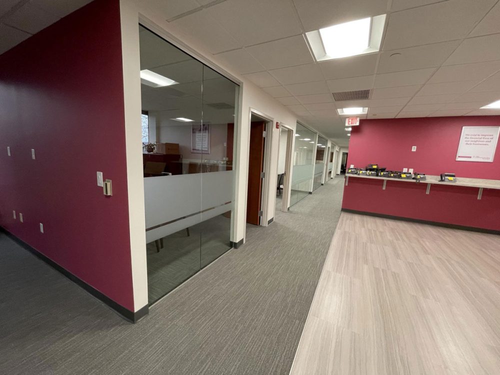 First Commonwealth Bank Privacy Etched Multiple Offices