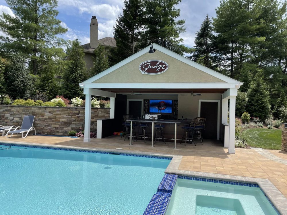 The Judge Group attached to Pool Side Cabana