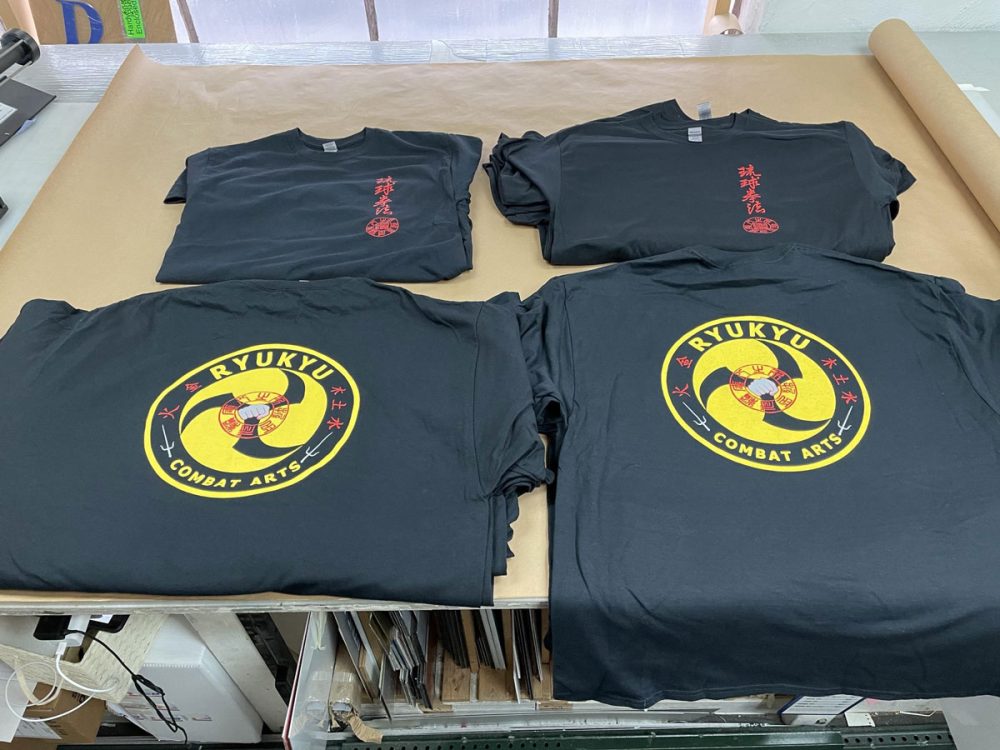 Ryukyu Combat Arts Shirts Back