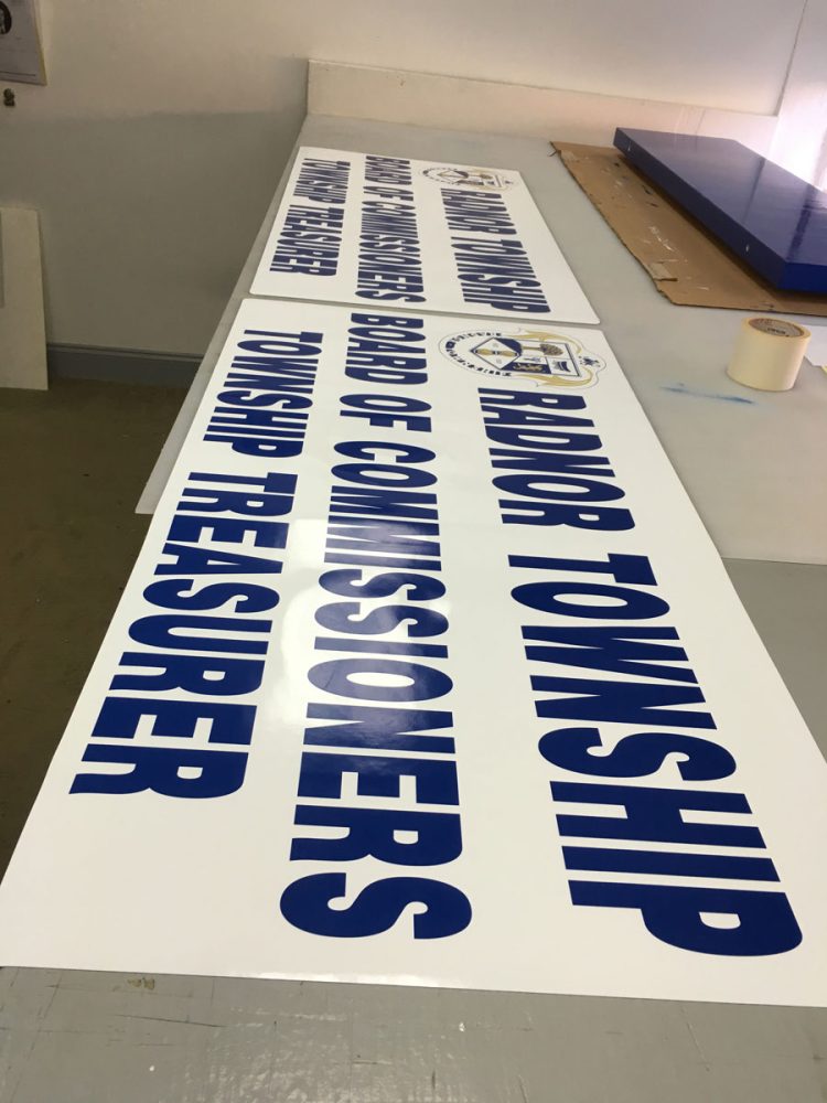 Radnor Township Treasurer closeup