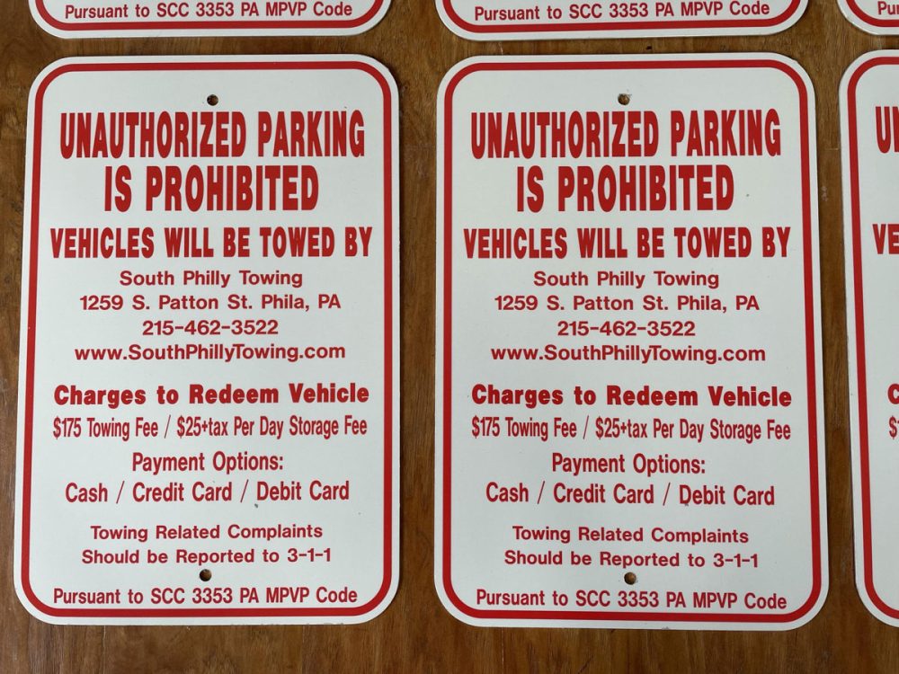 Unauthorized Parking